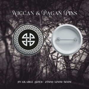 Wiccan Pagan Badge