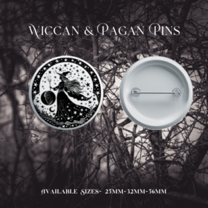 Wiccan Pagan Badge