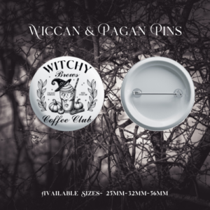 Wiccan Pagan Badge