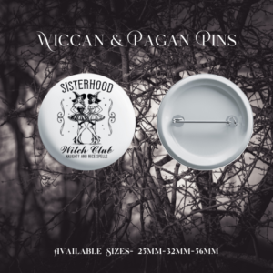 Wiccan Pagan Badge