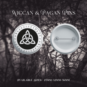 Wiccan Pagan Badge