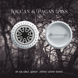 Wiccan Pagan Badge