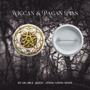 Wiccan Pagan Badge