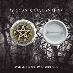 Wiccan Pagan Badge