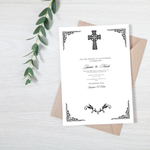 Celtic Wedding Invite